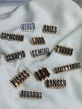 Load image into Gallery viewer, Horoscope Metal Pins