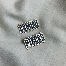 Load image into Gallery viewer, Horoscope Metal Pins
