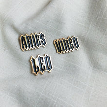 Load image into Gallery viewer, Horoscope Metal Pins