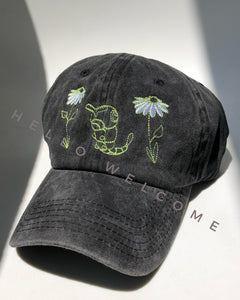 Little Bug Embroidered Hat