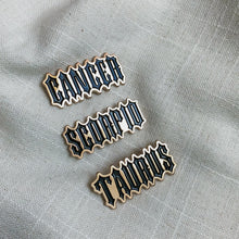 Load image into Gallery viewer, Horoscope Metal Pins