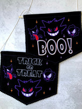 Load image into Gallery viewer, Boo! / Trick or Treat Felt Banners