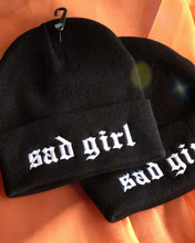 Load image into Gallery viewer, Sad Girl Beanie