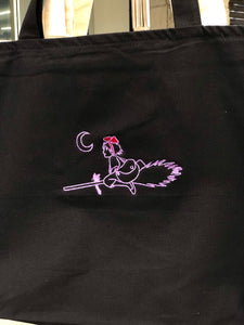 Kiki Embroidered Tote Bag
